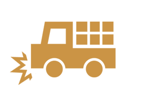 トラック等の輸送用具の事故